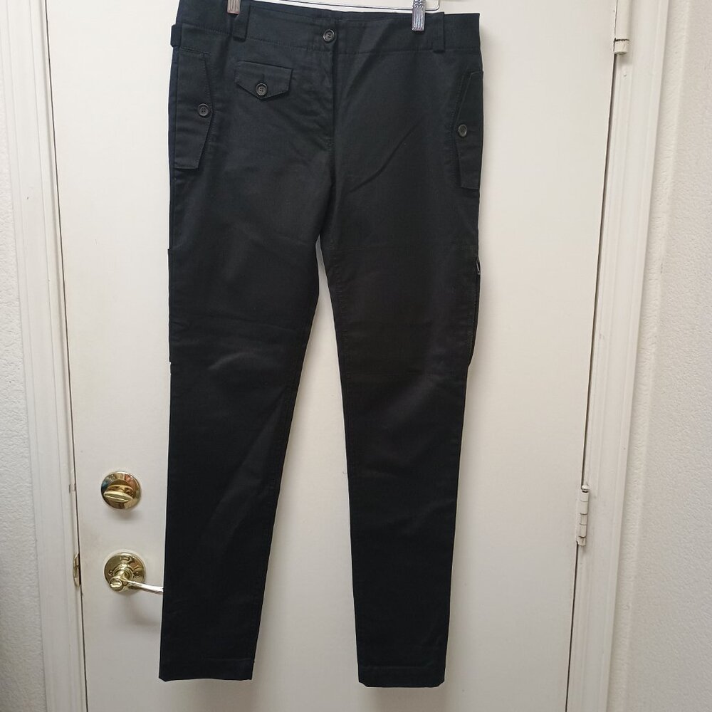 Alexandre Plokhov Women's Black Skinny Cargo Pants